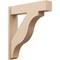 Ekena Millwork 7 1/2-in W x 32-in D x 36-in H Funston Block Rough Cedar Woodgrain TimberThane Outlooker, Primed Tan OUTUR075X32X36FST44RCPR - alternate 1